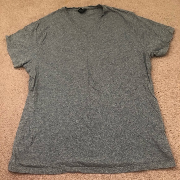 2/$15 Grey Vneck T-shirt - Picture 3 of 4